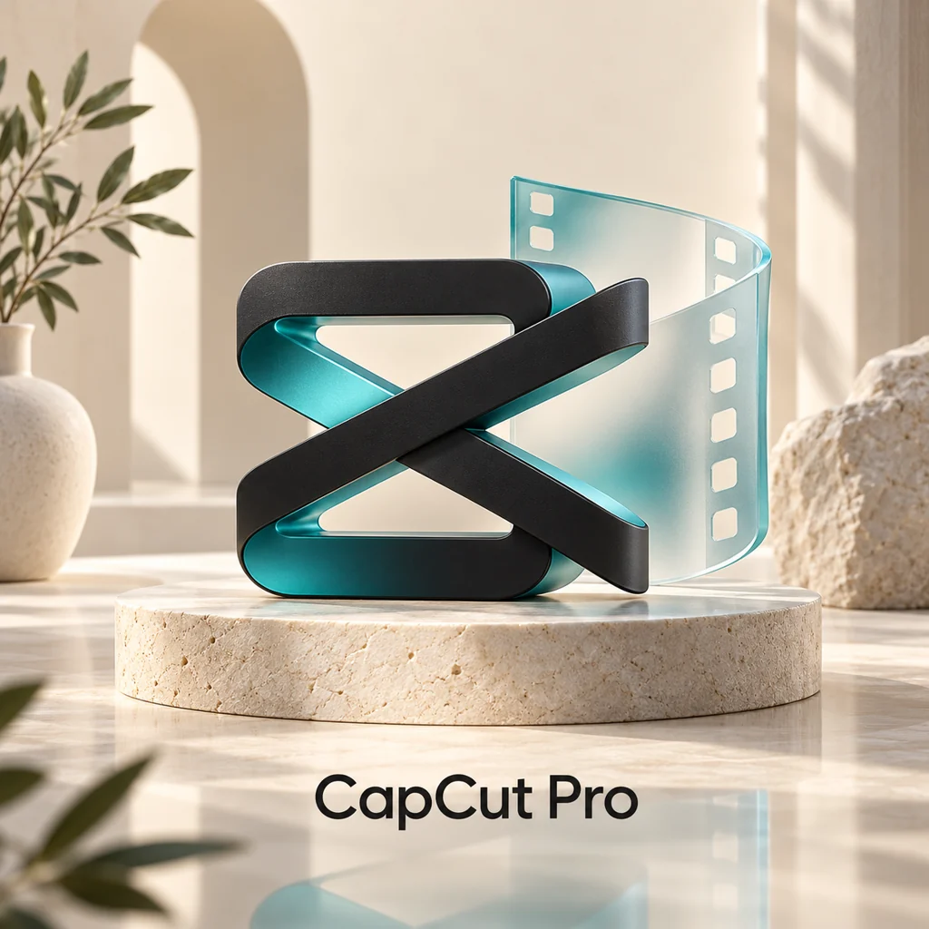 CapCut Pro — تصویر اختصاصی فروشگاه ترفندونی