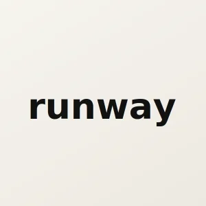 runway — نشان ساده سرویس — تصویر اختصاصی فروشگاه ترفندونی